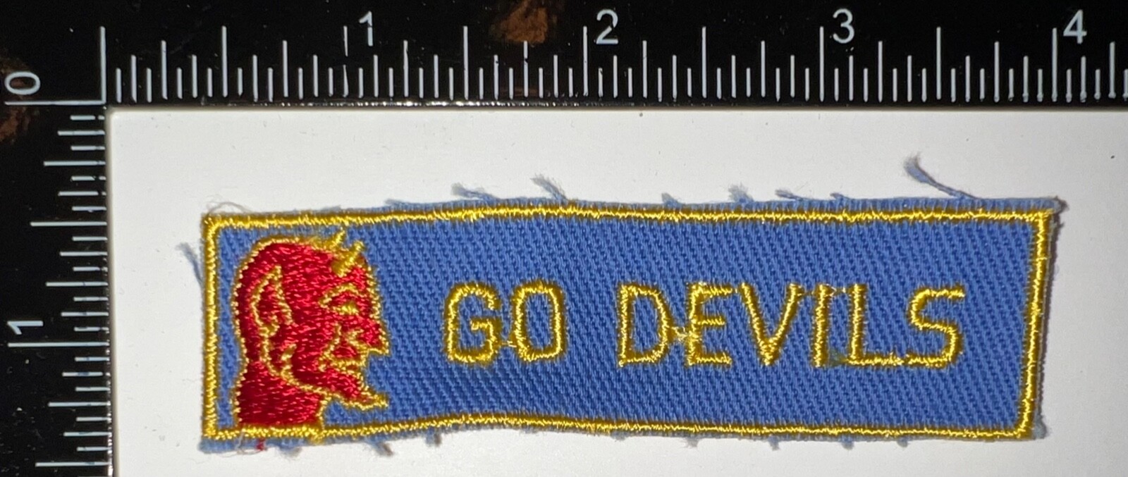 Cold War US Army 60th Infantry Regt 1st Bn Go Devils Twill US Made Patch
