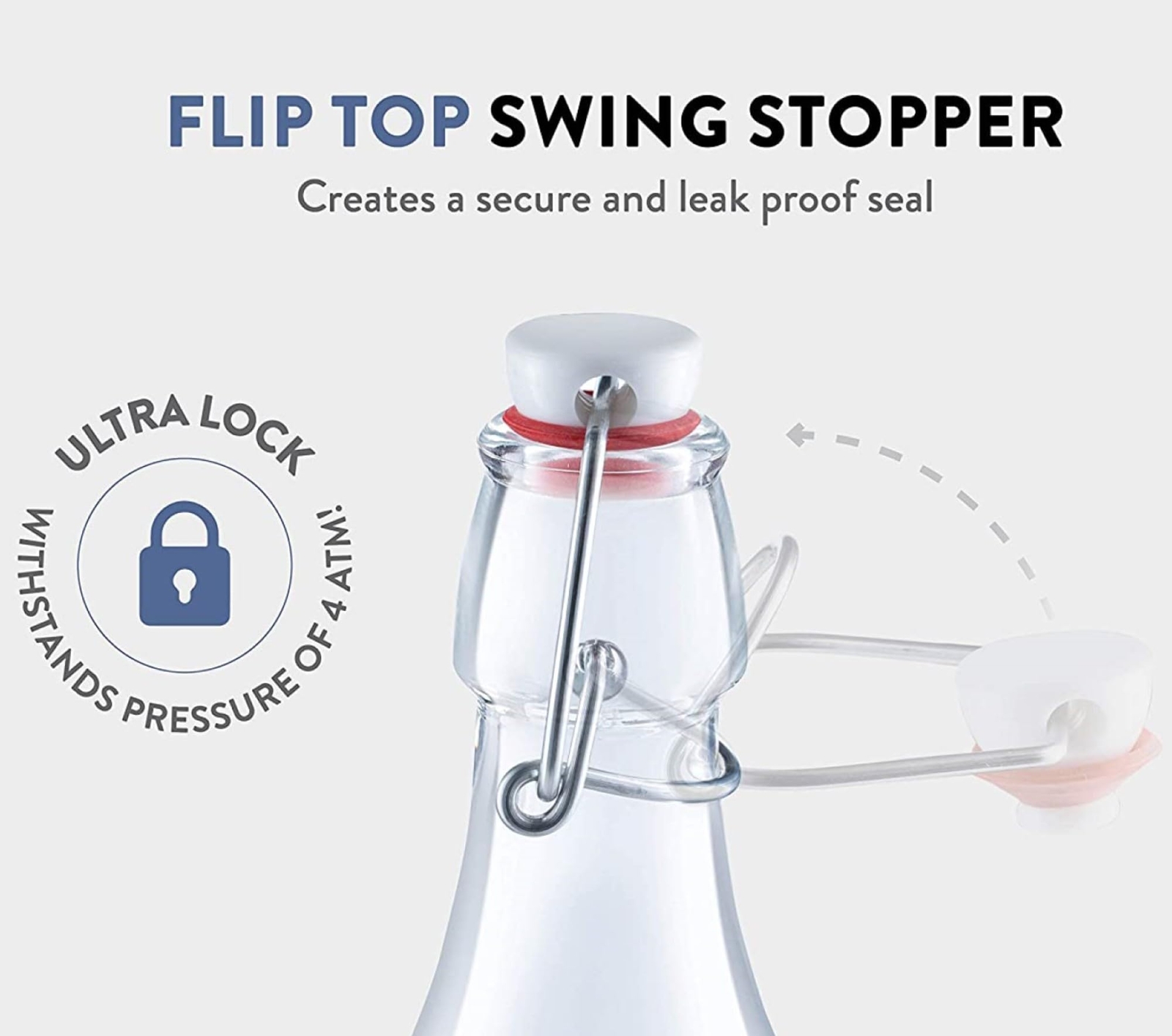 Square Swing Bottle 33.75 Ounce