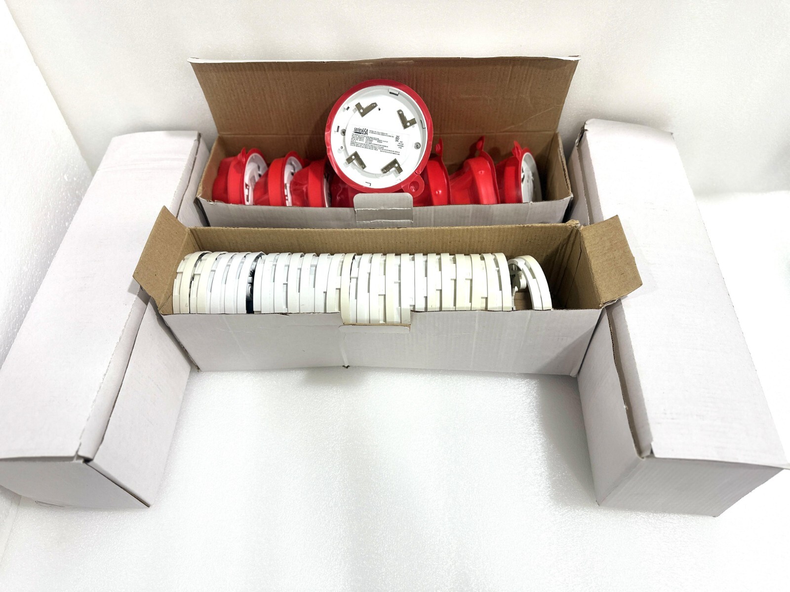 (SET OF 25) APOLLO 55000-328 APO HIGH SENSITIVITY SMOKE DETECTOR WITH BASE