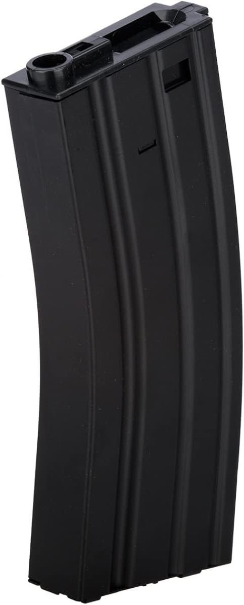 300 Round AEG Airsoft Training Magazine Steel Metal High Capacity Black