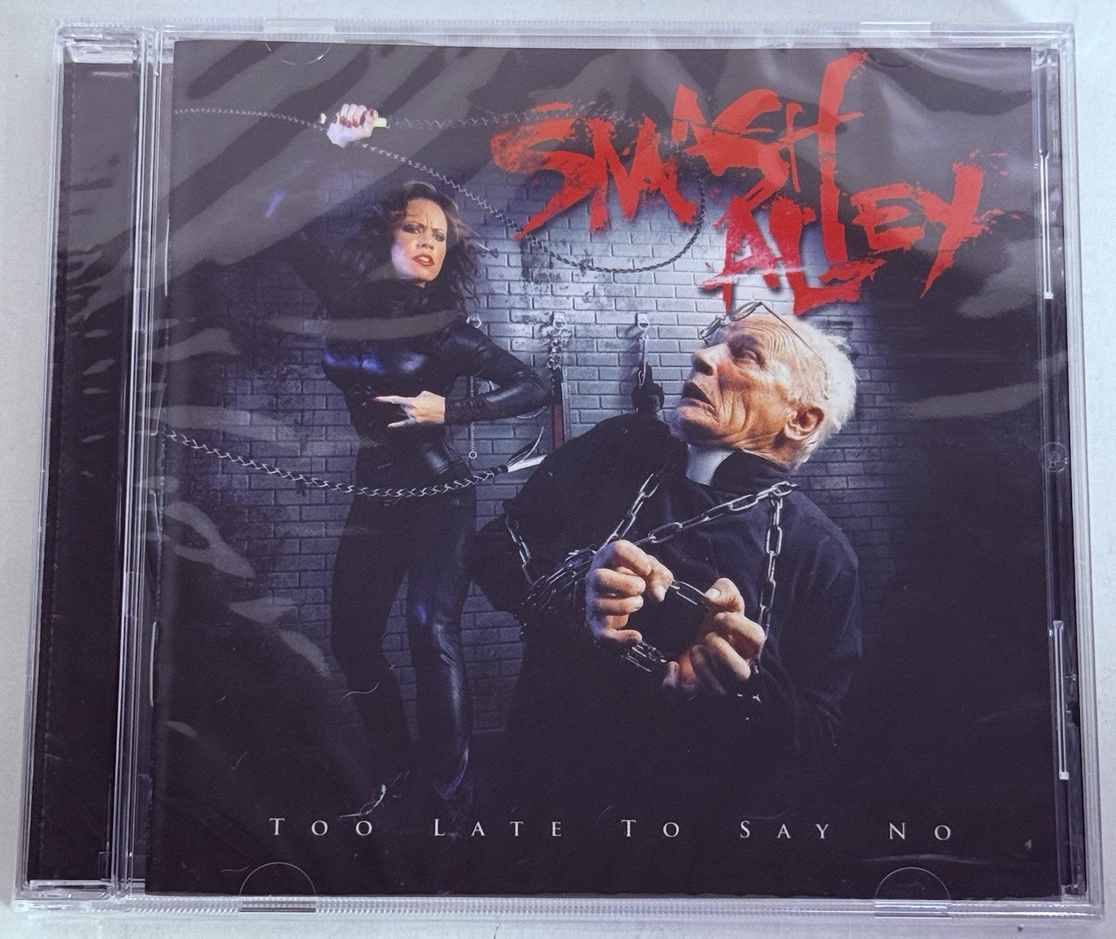 SMASH ALLEY - "Too Late To Say No" CD - (Kivel Records ) - Sleazy Hair Metal