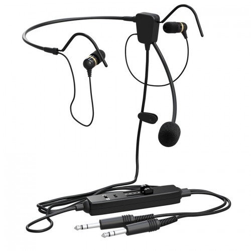 FARO AIR, LIGHTWEIGHT PREMIUM AVIATION HEADSET w/ GA Connectors