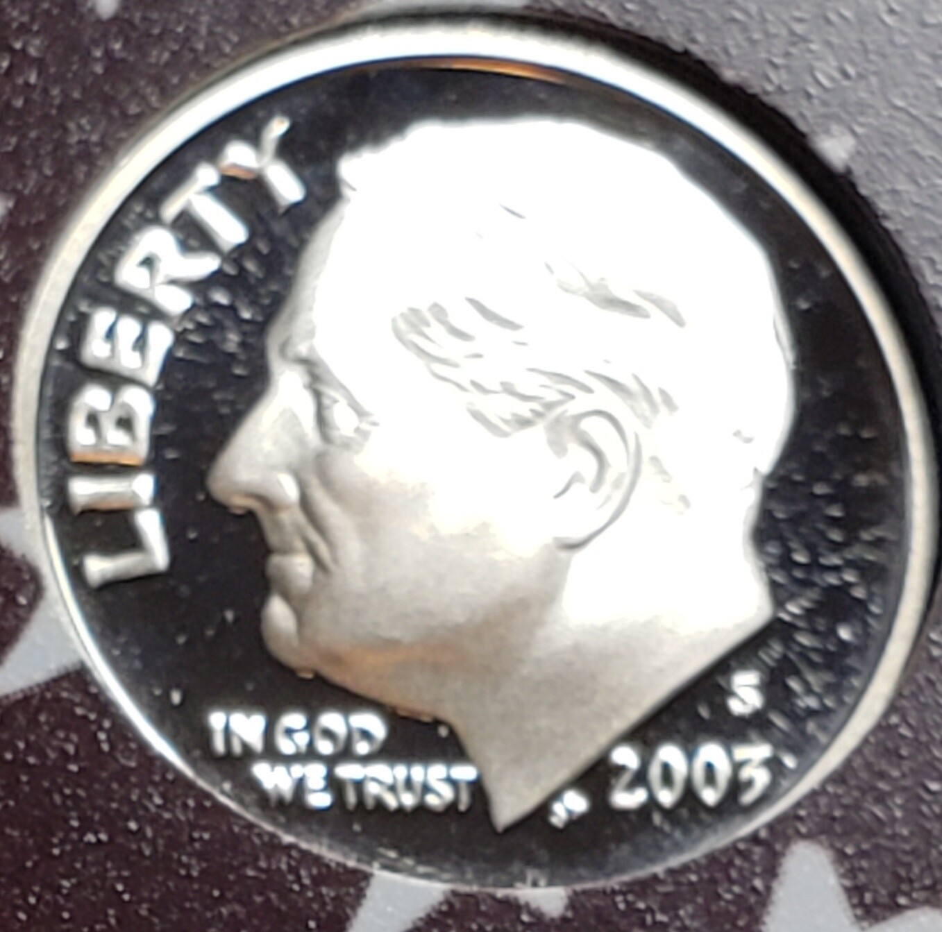 2003-S Silver Roosevelt Dime Gem Proof Cameo