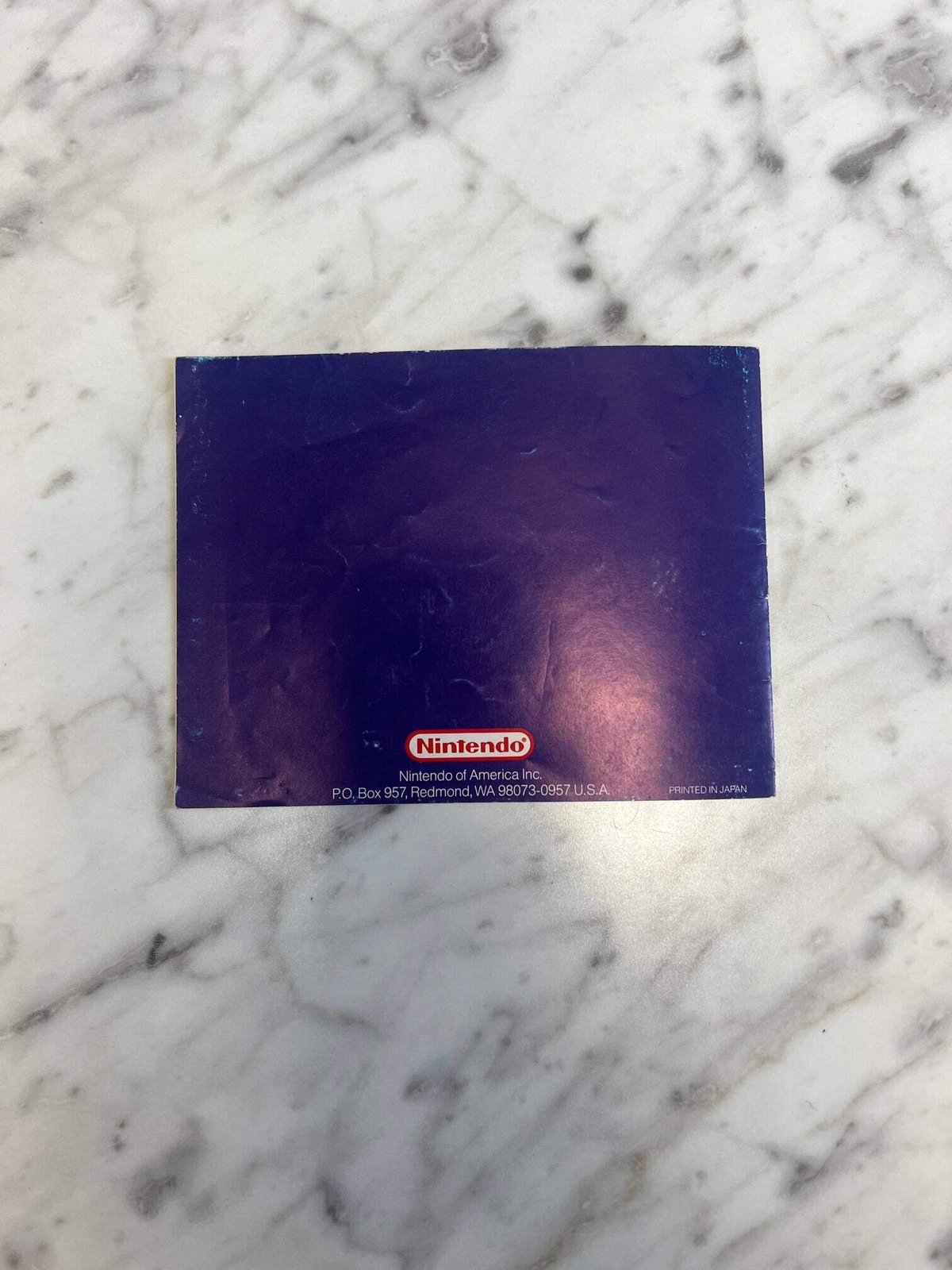 Pin-Bot NES MANUAL ONLY MO61026
