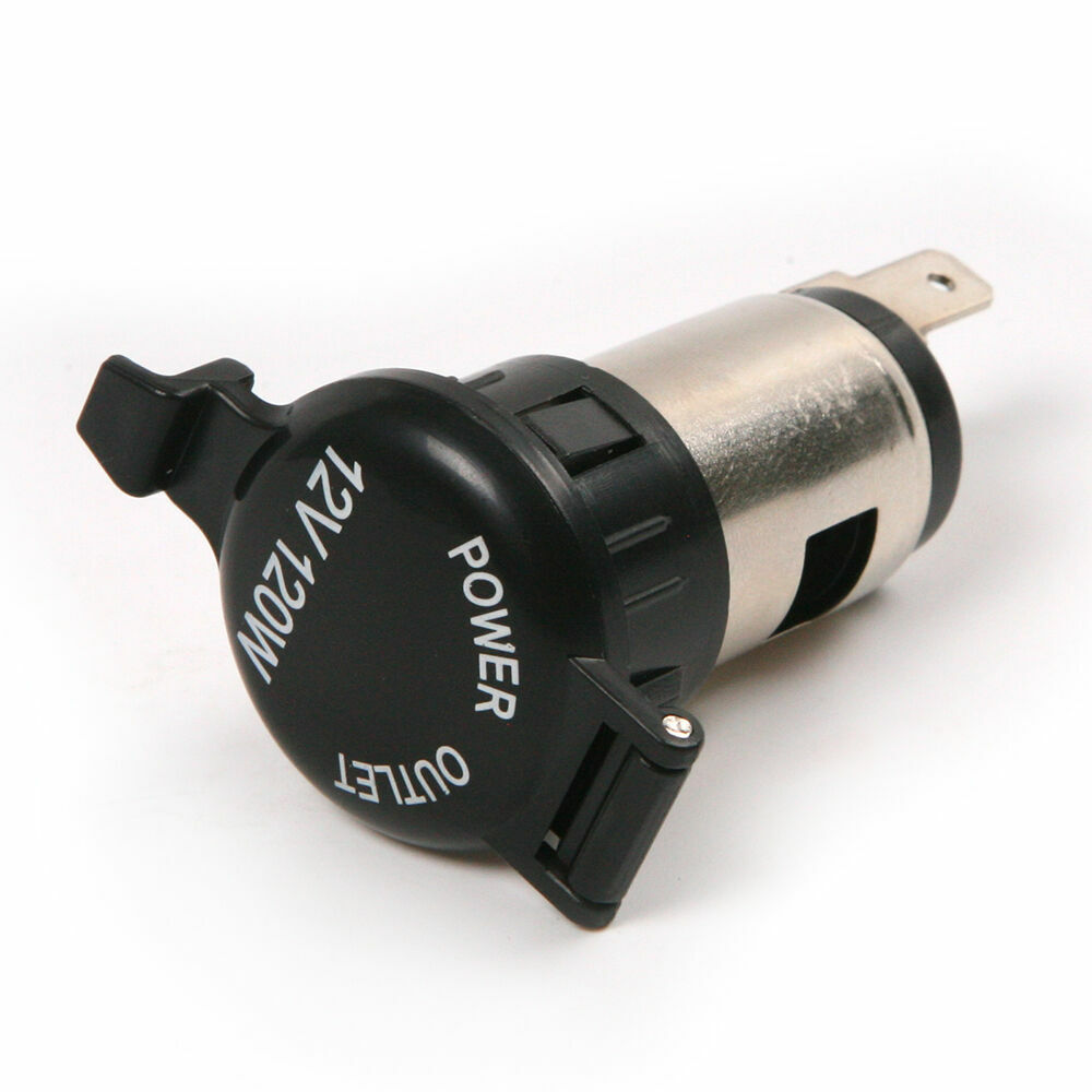 2pcs Car Cigarette Lighter Socket Plug Power Outlet Supply 12V/120W Voltmeter