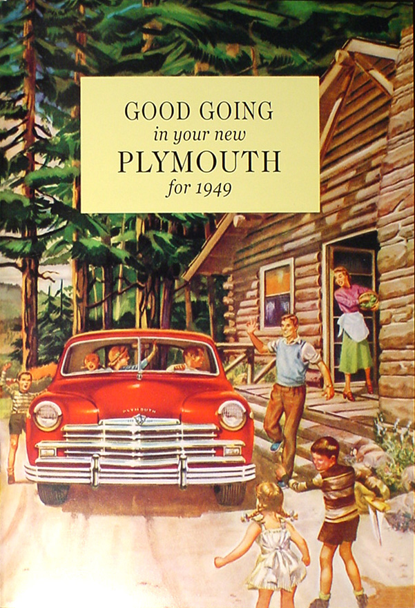 1949 Plymouth Owners Manual 49 Special and Deluxe P17 P18 Owner Guide Book