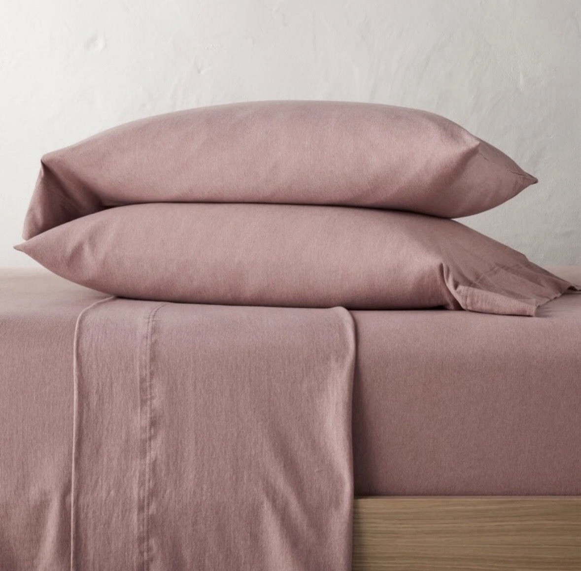 King Jersey Sheet Set Rose - Casaluna