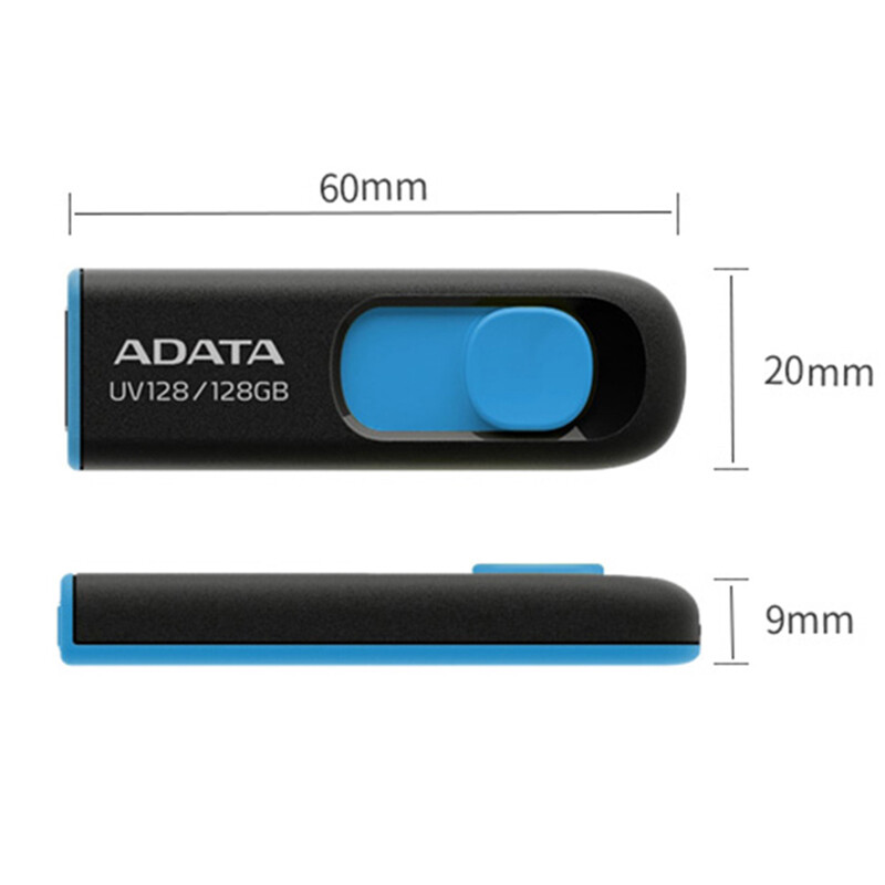 ADATA UV128 128G UDisk USB3.2 Gen1 Flash Drive Memory Thumb Stick Storage Device