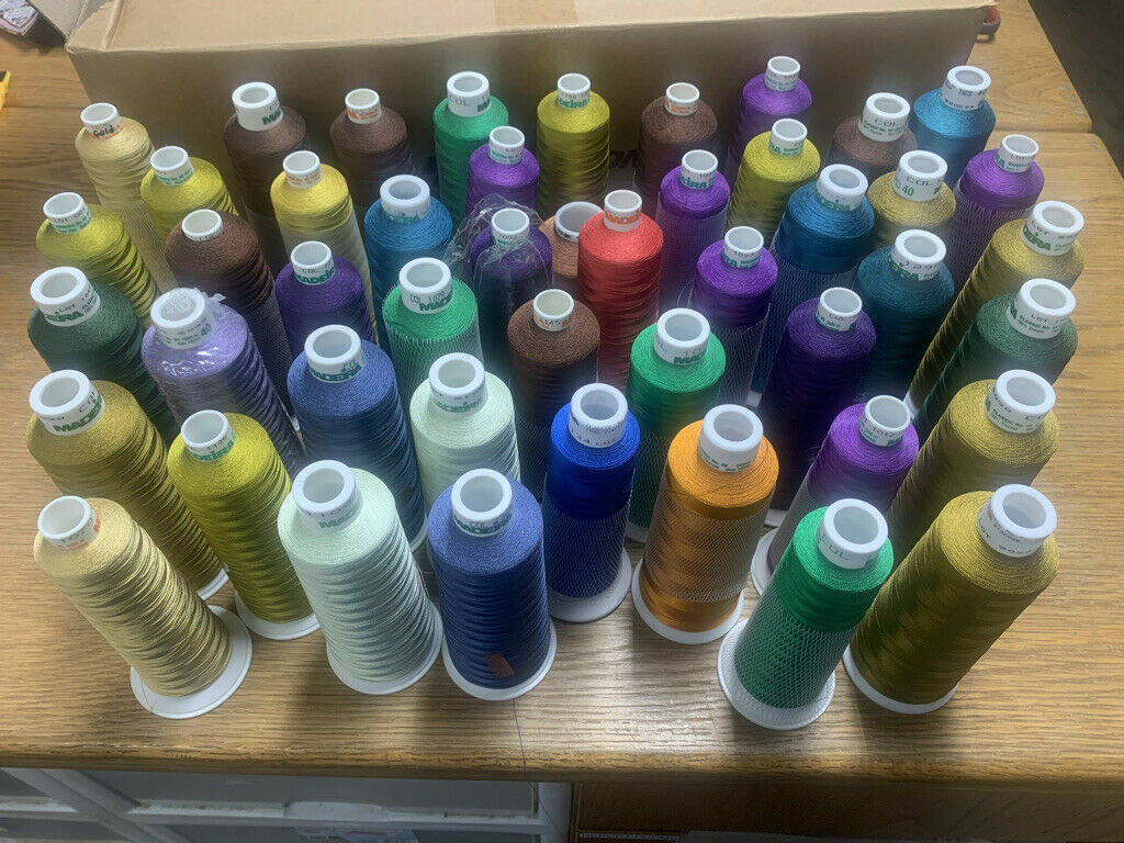 Madeira Rayon Thread Embroidery 2000m to 5000m per cone $9.99  Colors