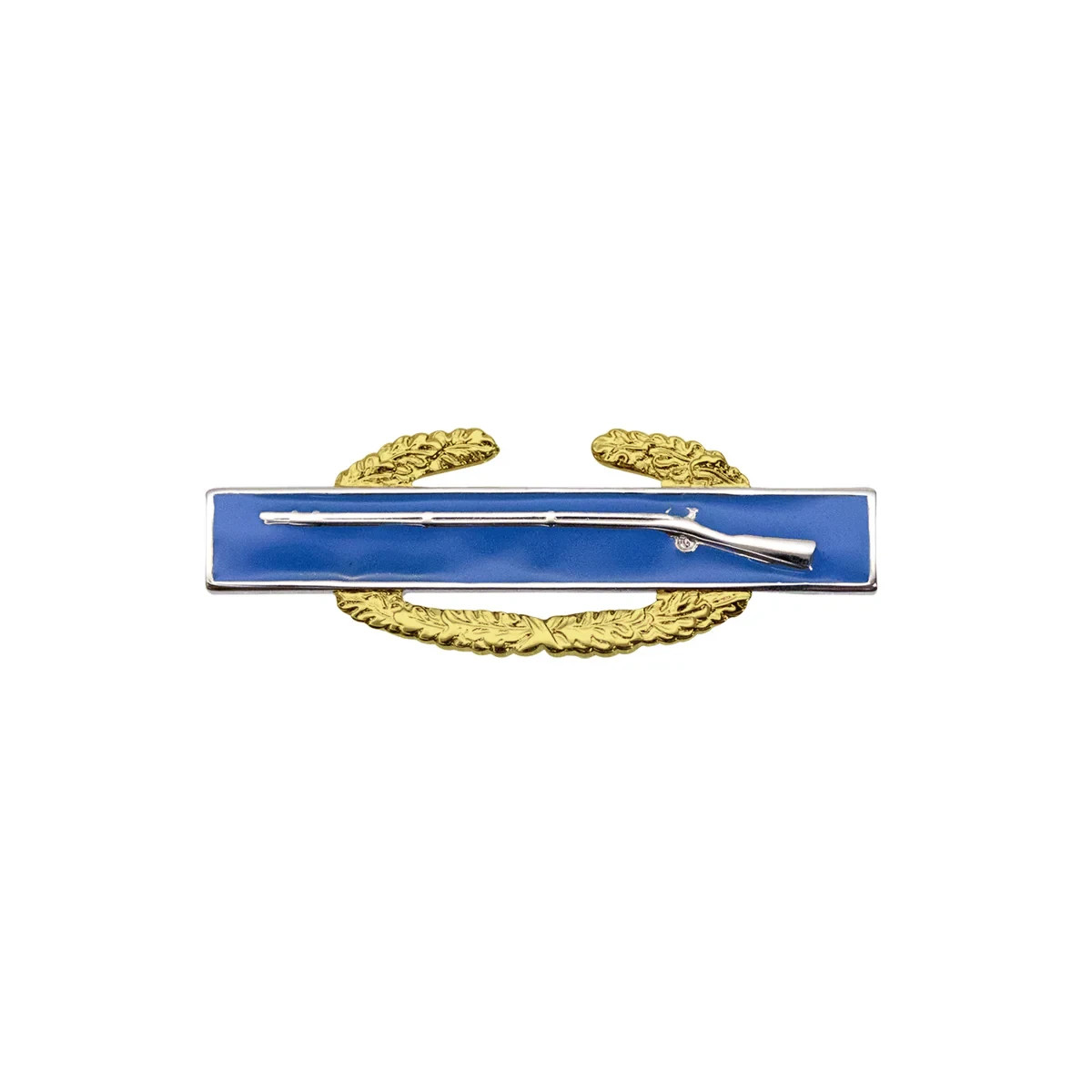 Army Badge Master Combat Infantry: First Award dress mini badge size, gold