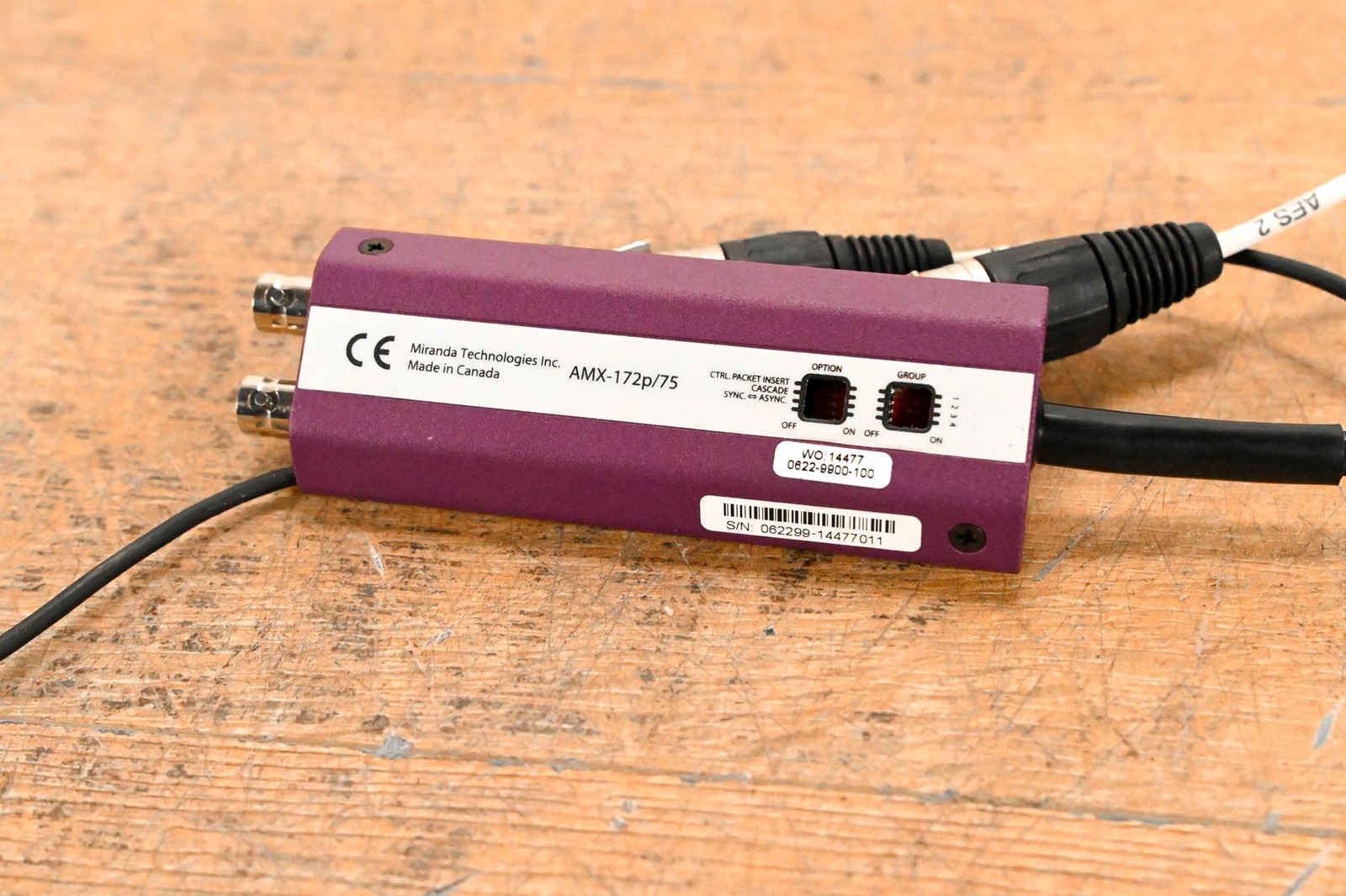 Miranda picoLink AMX-172p/75 Audio Multiplexer (NO PSU) CG003A6
