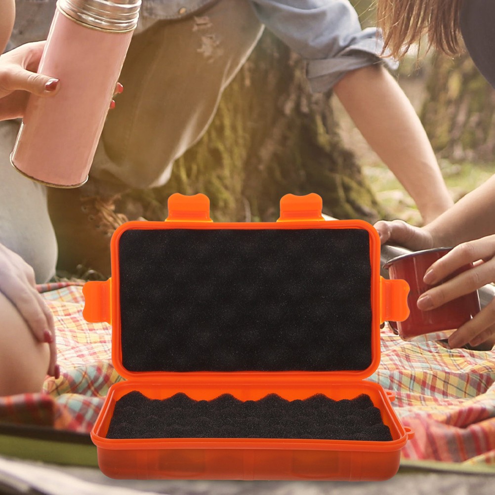 Survival Storage Container Box for Outdoor Device Organizer Tools