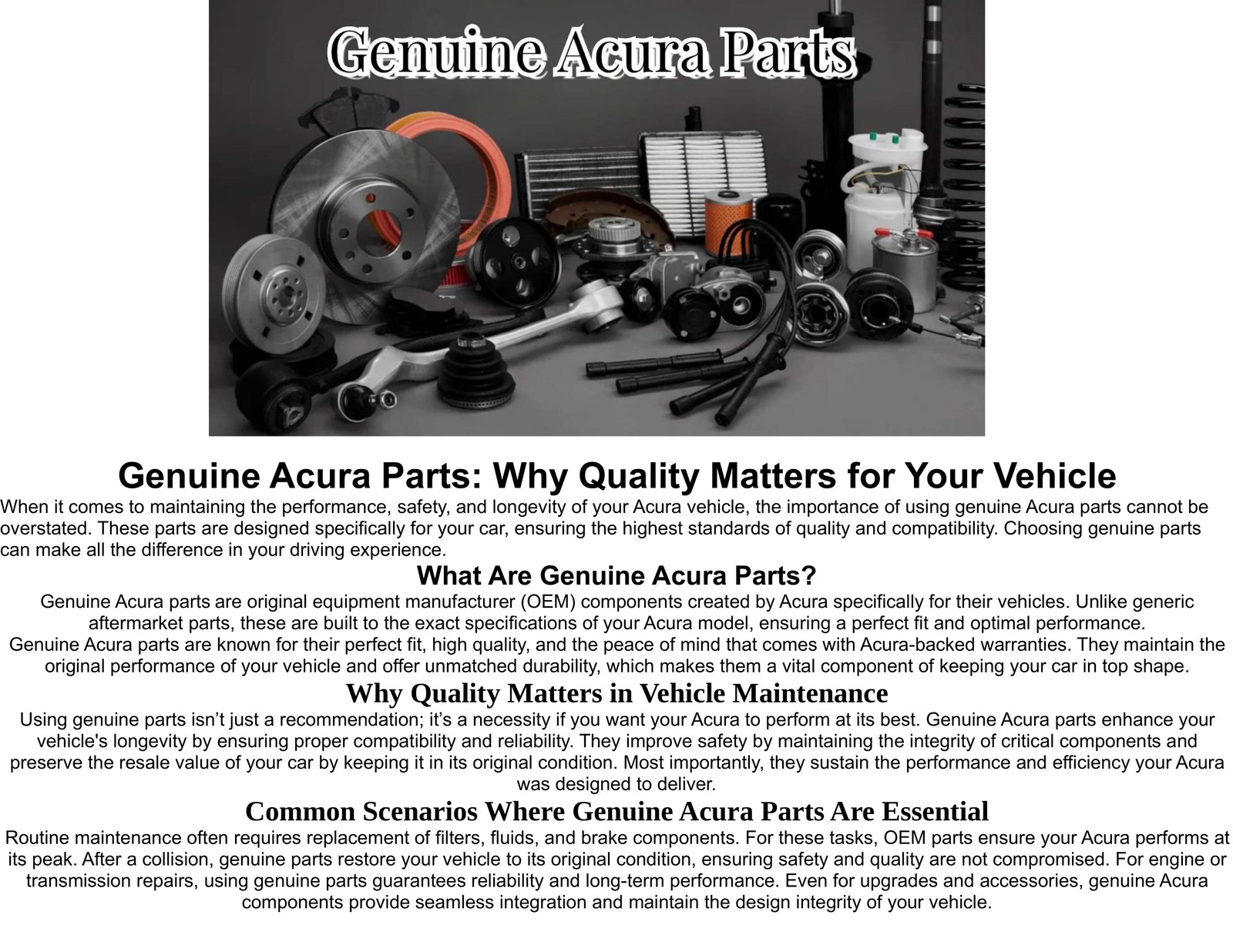 New Genuine OE Acura Left Object Sensor Bracket 36937-TX4-A01