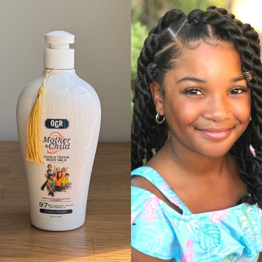 OGR mother & Child kids & teens Body moisturizing & glowing body lotion