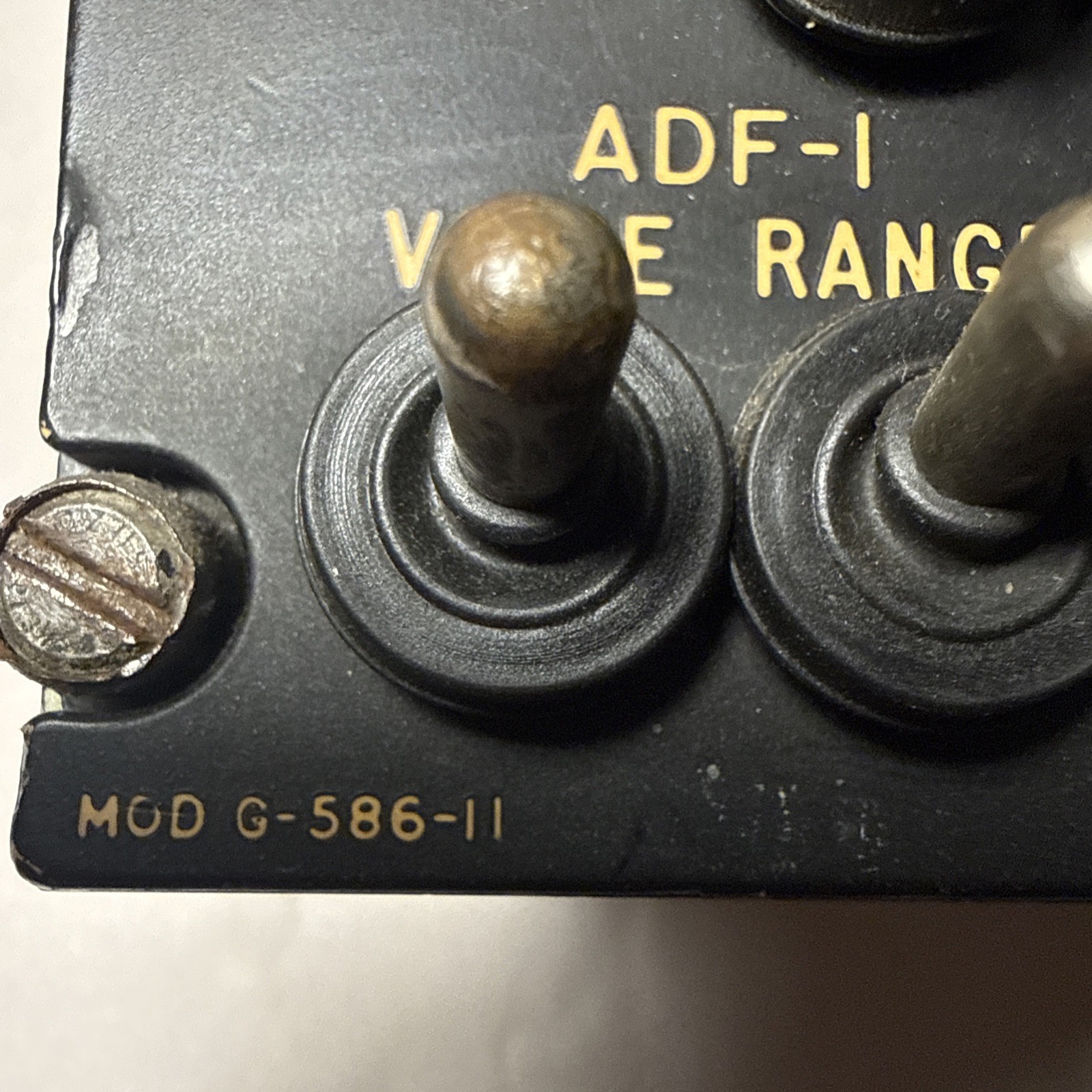 Vintage Aviation Gables Engineering Audio Control Panel PN: G-586-11