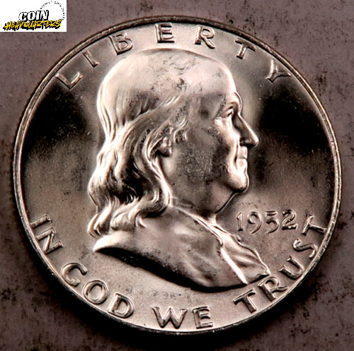 1952-S Franklin Half Dollar * Uncirculated  * 90% Silver * XX337
