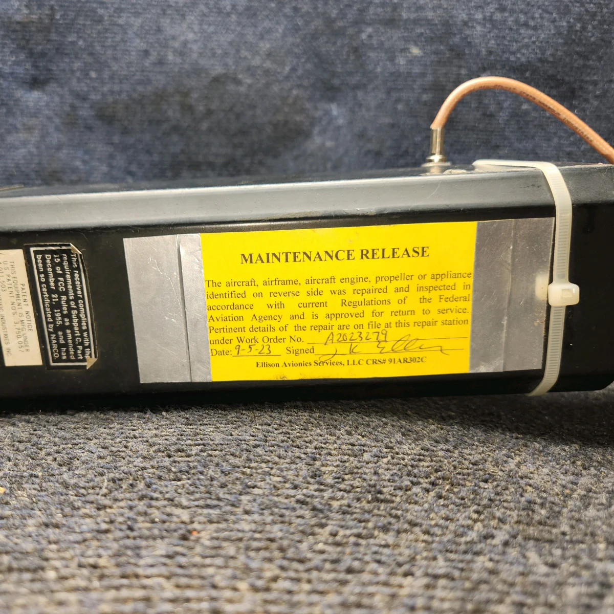 Narco Nav 122 | Narco Nav 122 | Glideslope Indicator Receiver w/ Connectors