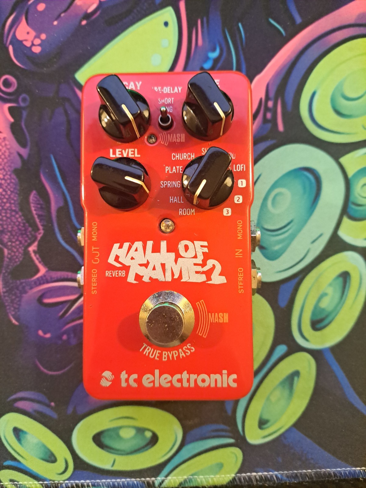 TC Electronic Hall of Fame 2 Reverb Guitar Effect Pedal