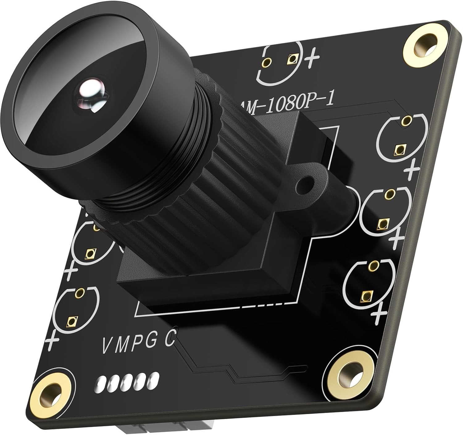 1080P USB2.0 UVC Camera, 130° Wide Angle Camera, Plug & Play for PC, Raspberry