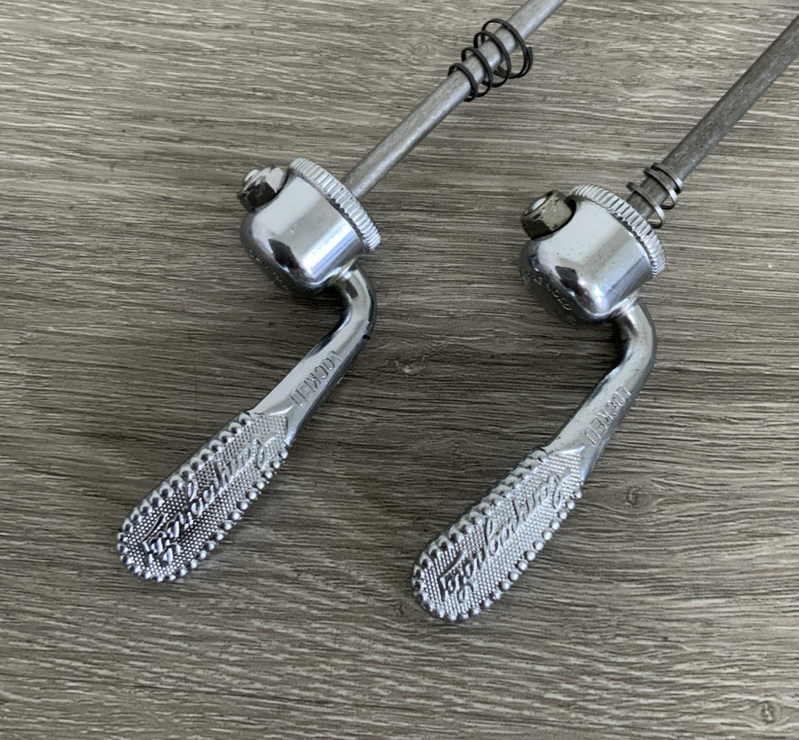 CAMPAGNOLO RECORD QUICK RELEASE SKEWERS 100-126-130 MM SPACING STEEL