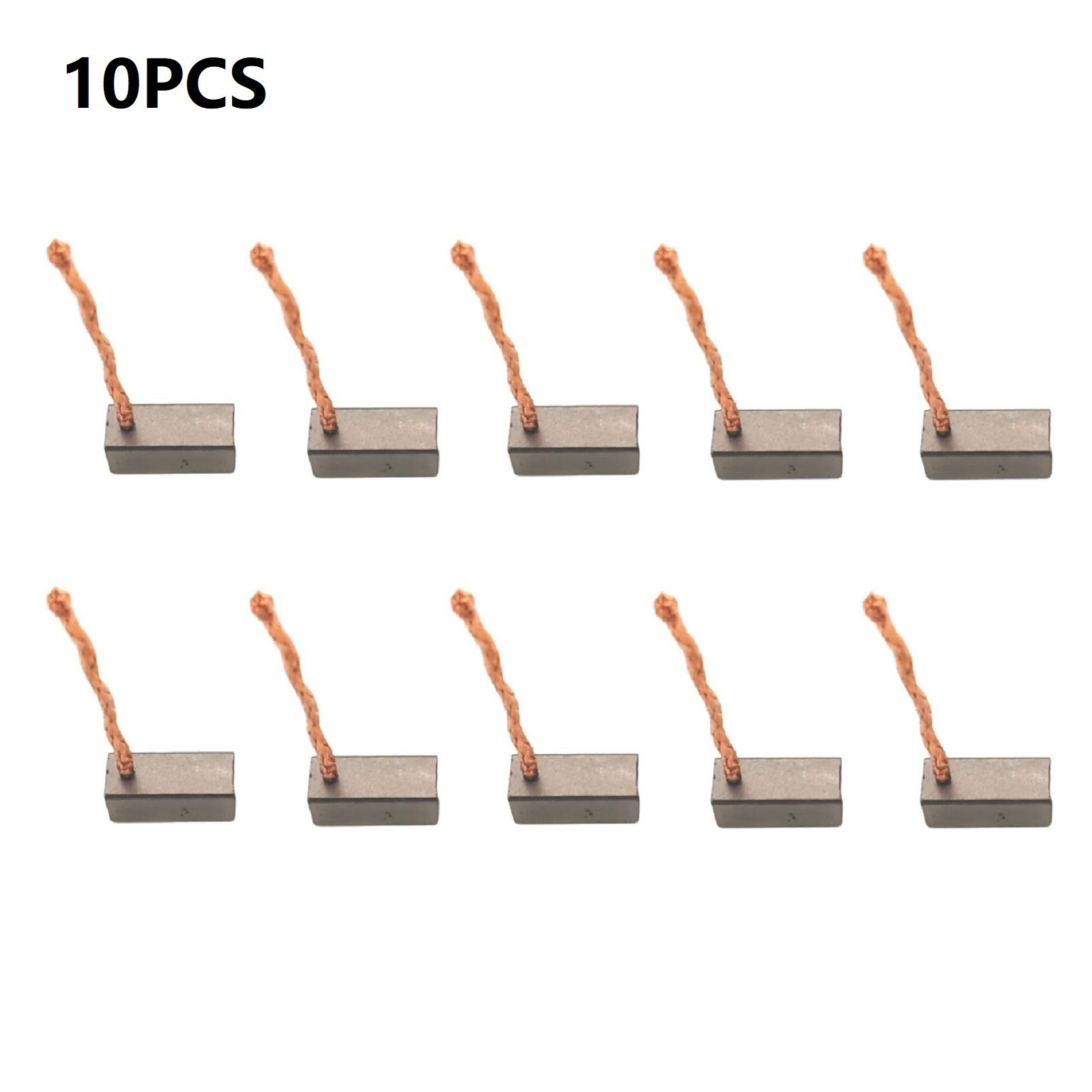 Replacement For Carbon Brushes 10 pcs 8 8 x 19 mm for Automotive Fan