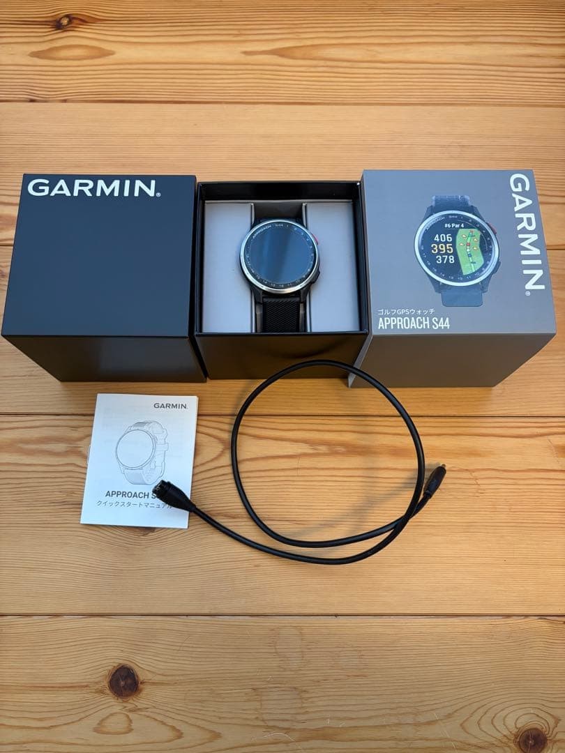 Garmin Approach S44 GPS Golf Watch Black Used 3 Rounds