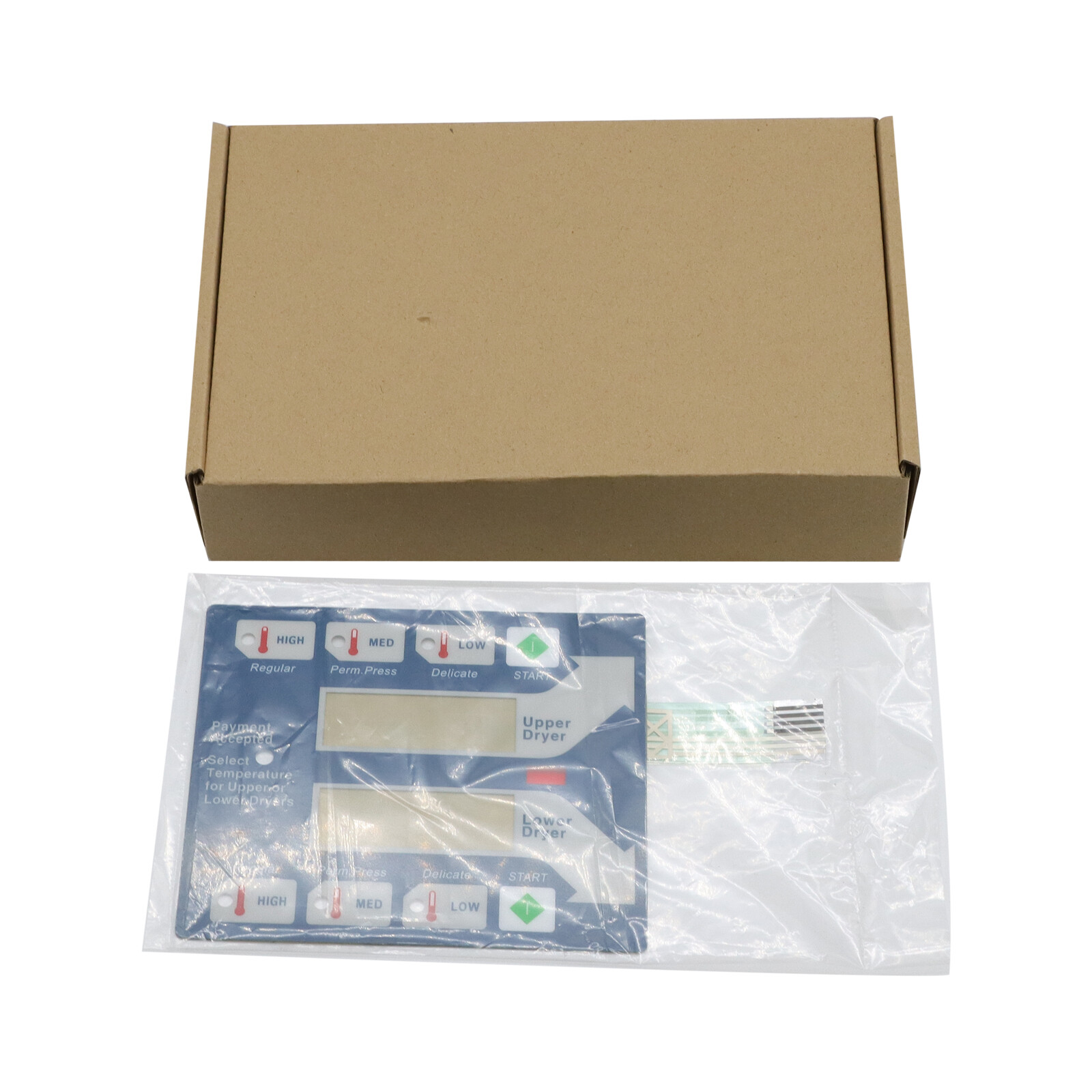 For Dexter Stack Dryer Computer Top Touch Pad # 9801-059-006