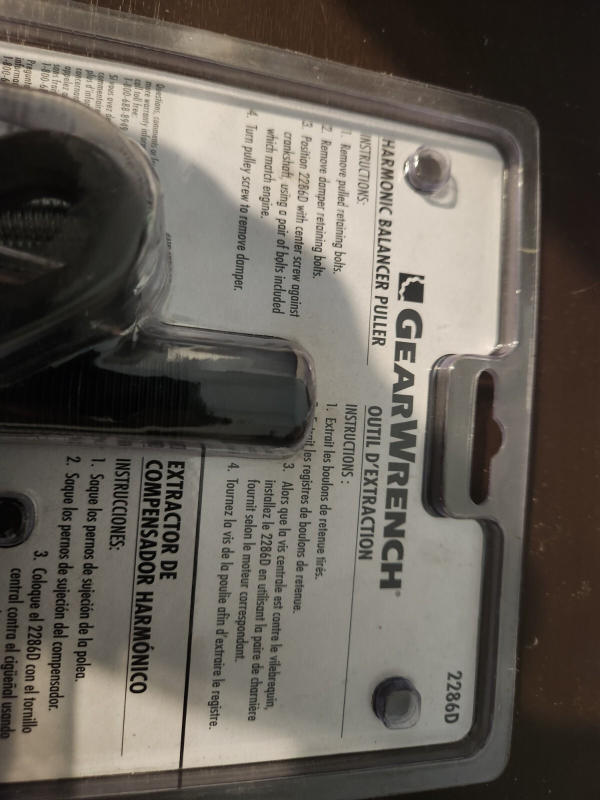 GEARWRENCH 2286D Harmonic Balancer Puller