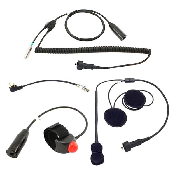 PCI Race Radios 1285 Race Kenwood Motorcycle Radio Accessories Kit