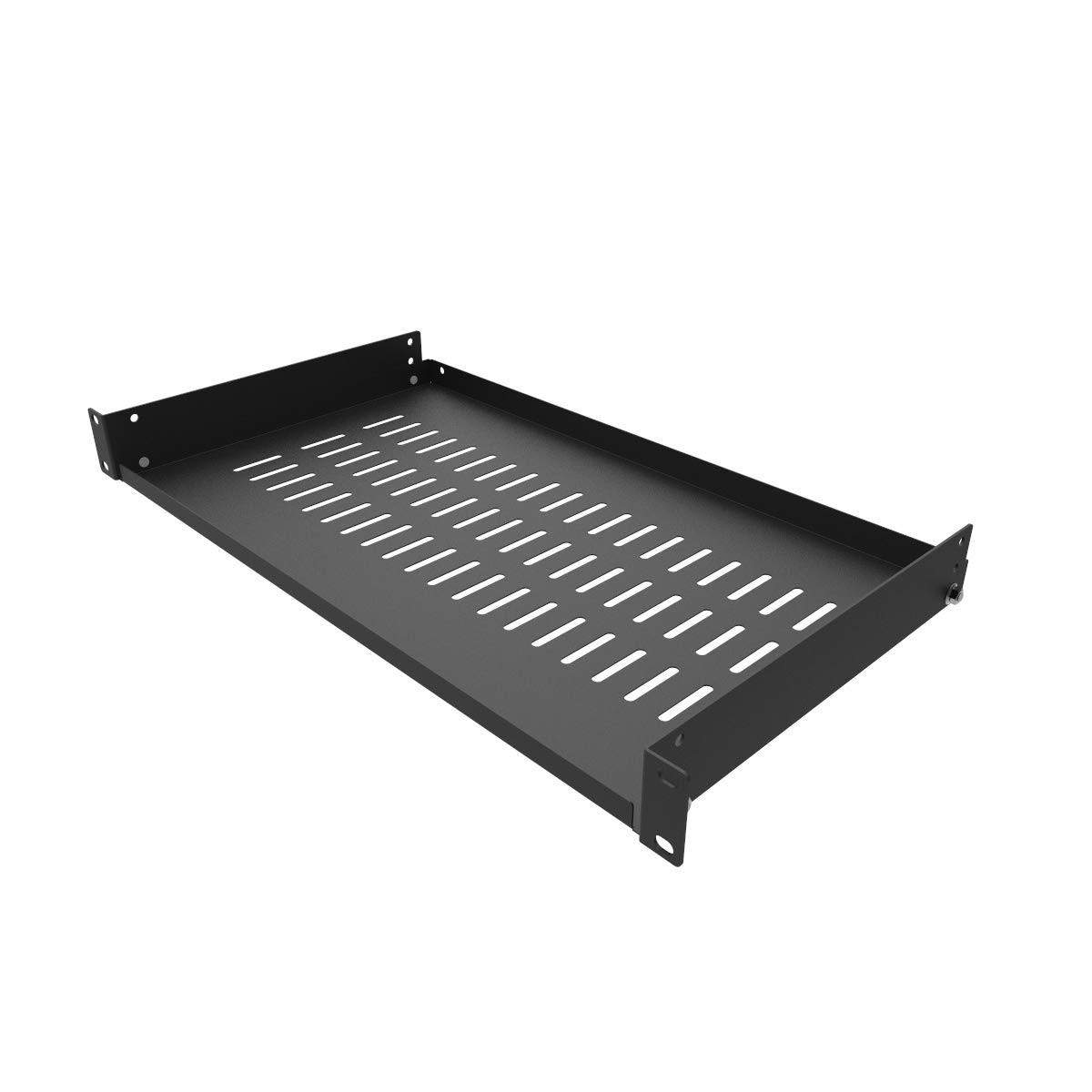 1U Vented Cantilever Server Rack Mount Shelf 10" 254mm Depth for 19Inch AV