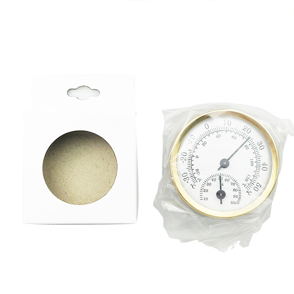 Humidity Indicator Room Temperature Gauge Mini Hygrothermograph Analog