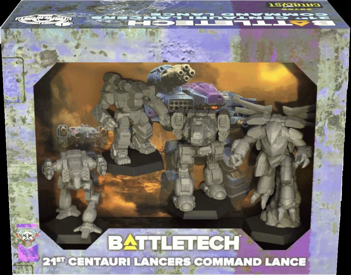 BattleTech: 21st Centauri Lancers Command Lance (24)