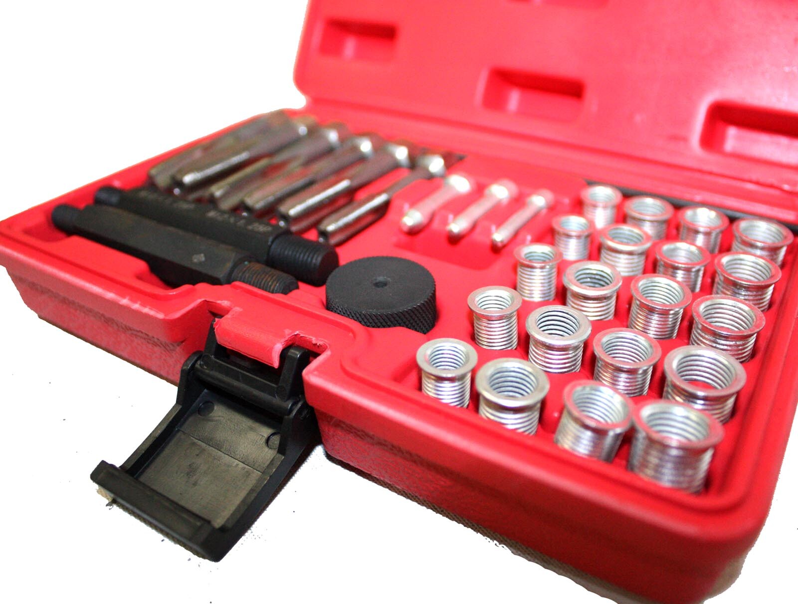 33pcs Cylinder Head Glow Plug Tap Thread Re-threading Repair / Restore Tool Set
