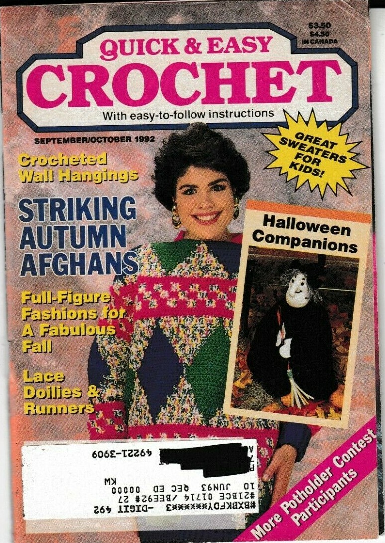Quick & Easy Crochet Magazine | September-October 1992 Volume VII Issue 5