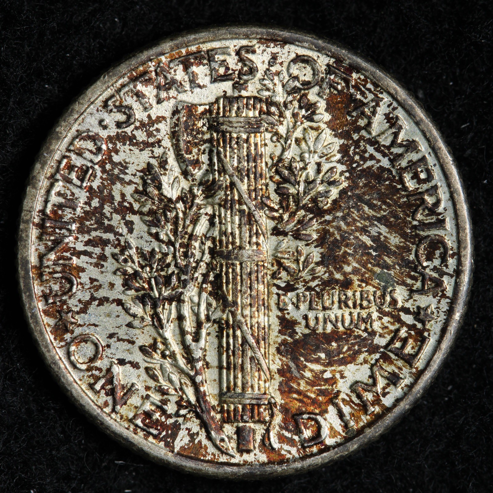 1936 Mercury Silver Dime BU *UNCIRCULATED* MS E350 DWUB