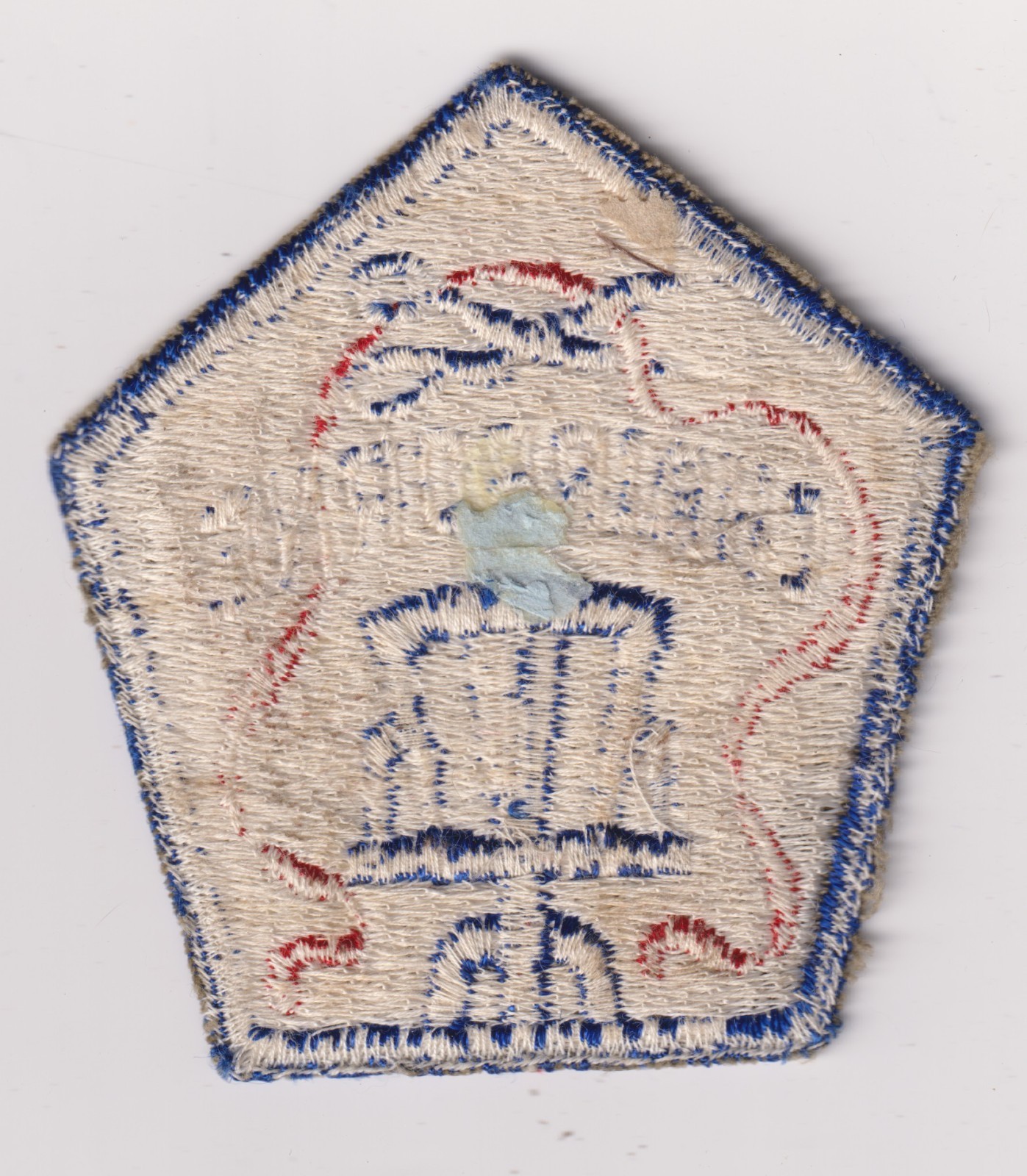 Chairborne patch Vietnam era novelty Pentagon shape