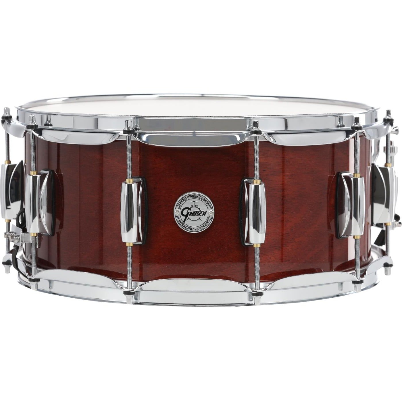 Gretsch Full Range Mahogany/Maple Snare Drum 14x6.5 Gloss Natural