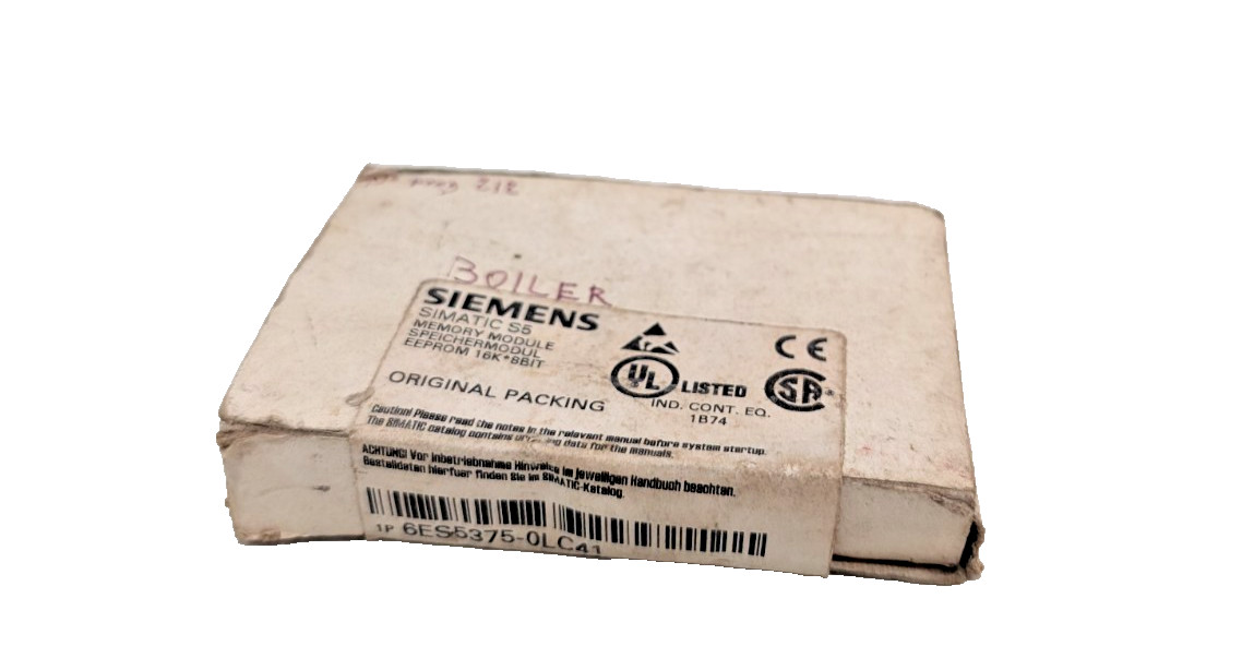 *NEW IN BOX* Siemens 6ES5375-0LC41 PLC Memory Module