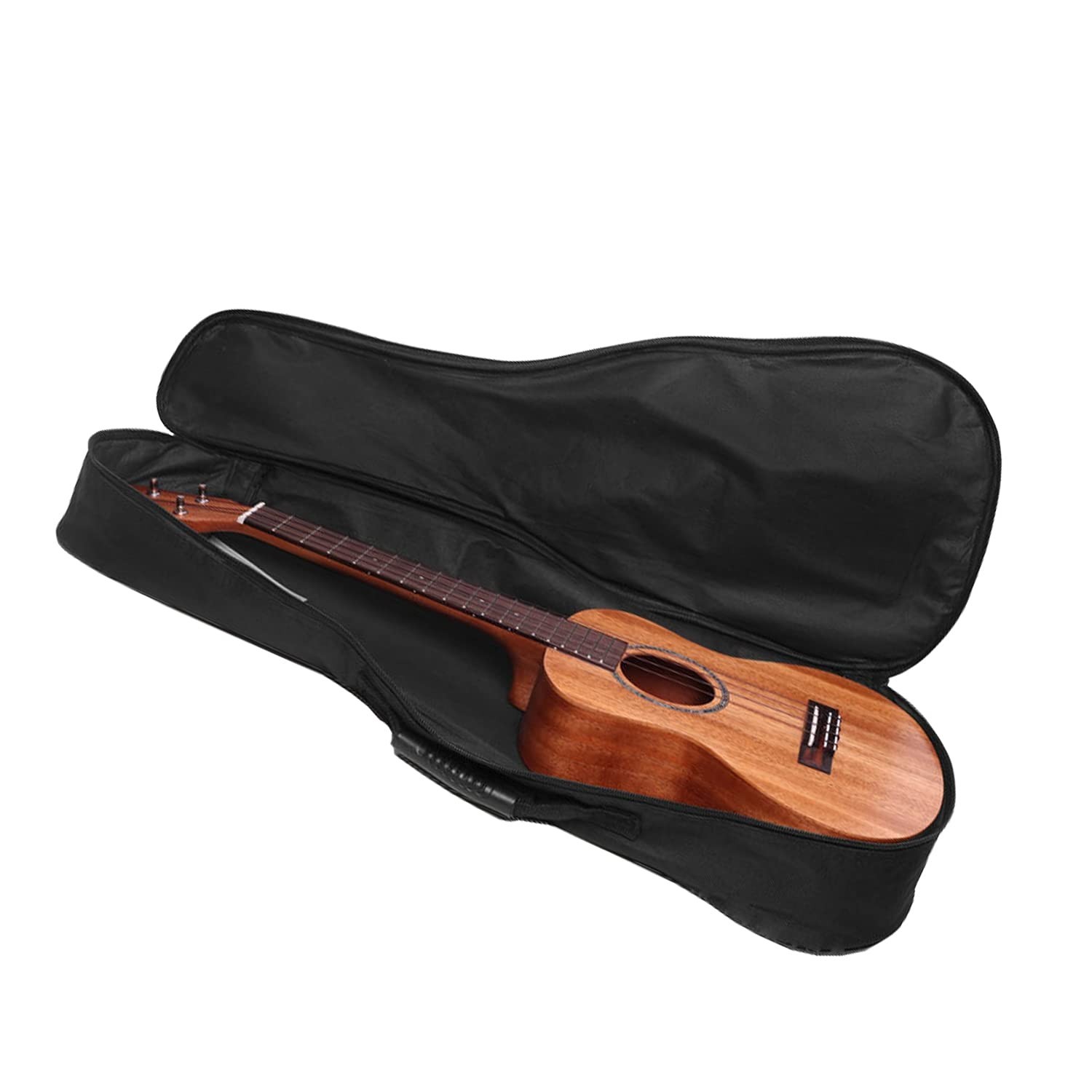 Soprano Ukulele Case Bag 21 in Soft Uke Backpack for Gig with Adjustable Dual...