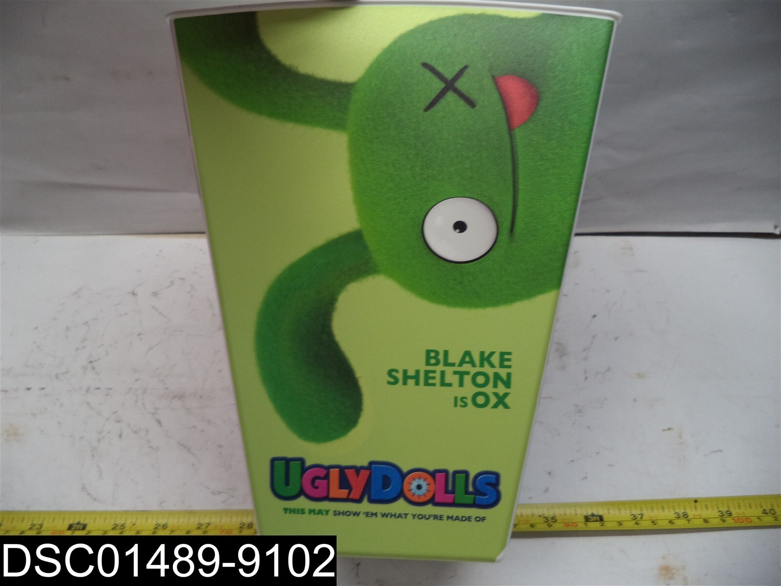 QTY=100- Ugly Dolls 4 Sided Popcorn Tubs