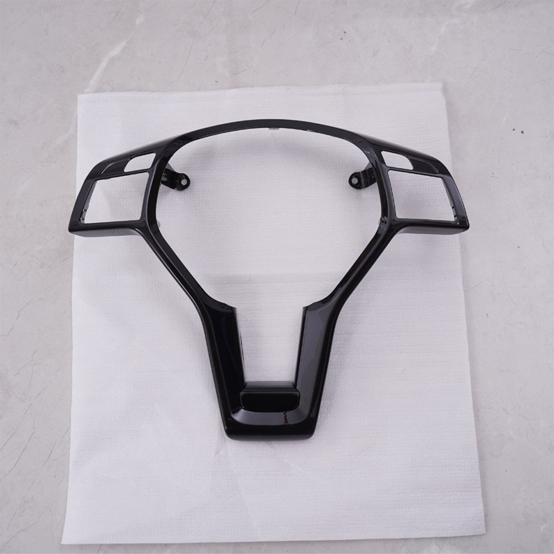 For 2012-2014 Mercedes Benz W176 W204 W212 Steering Wheel Trim Cover AMG Black A