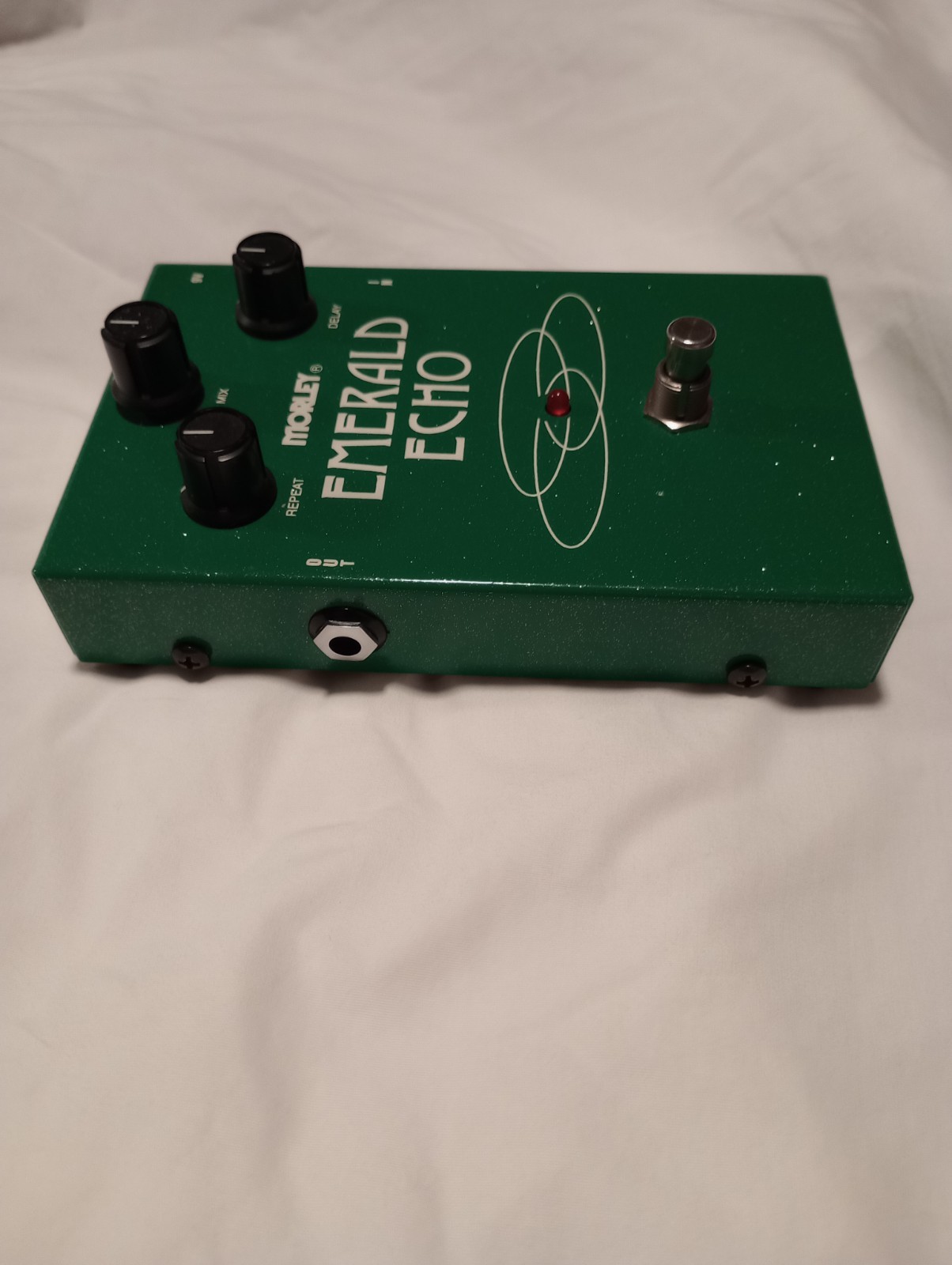 Morley Emerald Echo 1997 Vintage Analog Reverb Delay Effect Pedal
