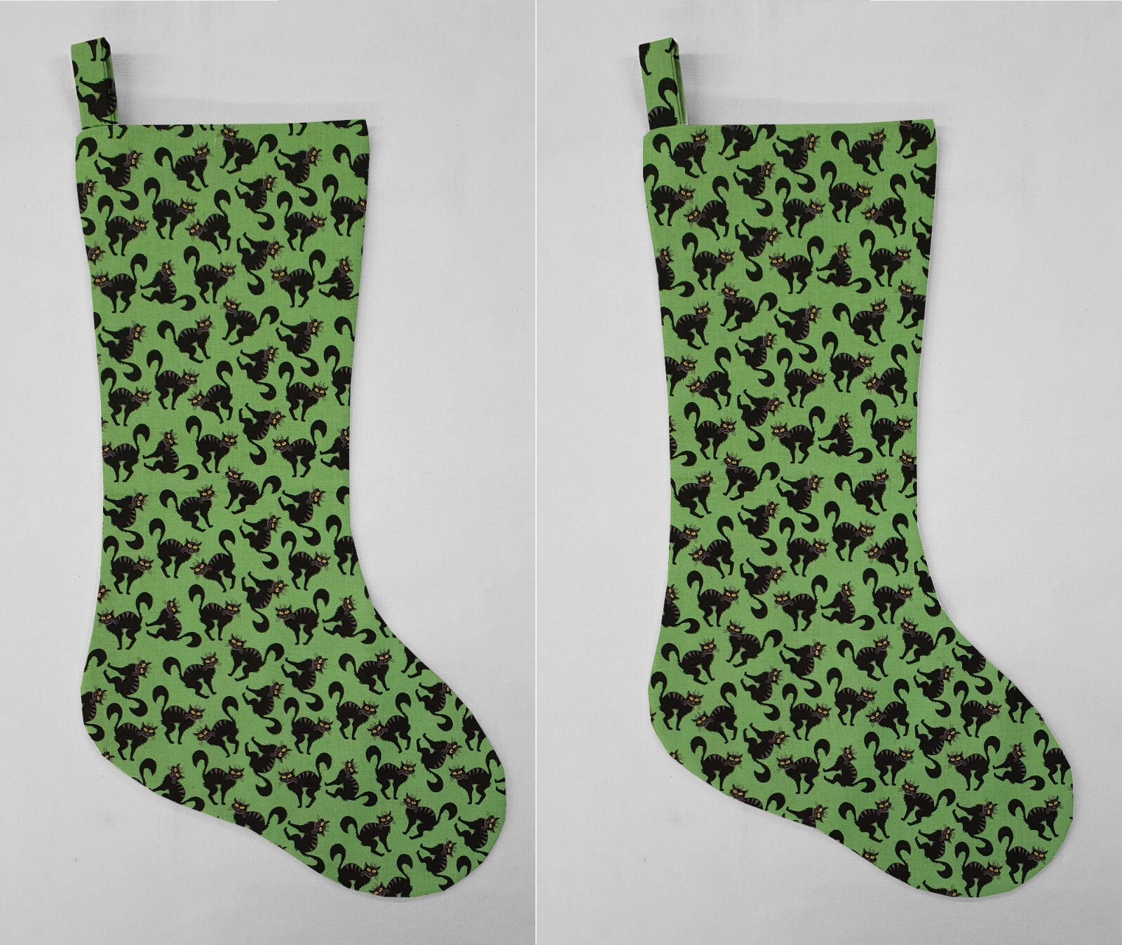 Halloween Cats Christmas Stocking