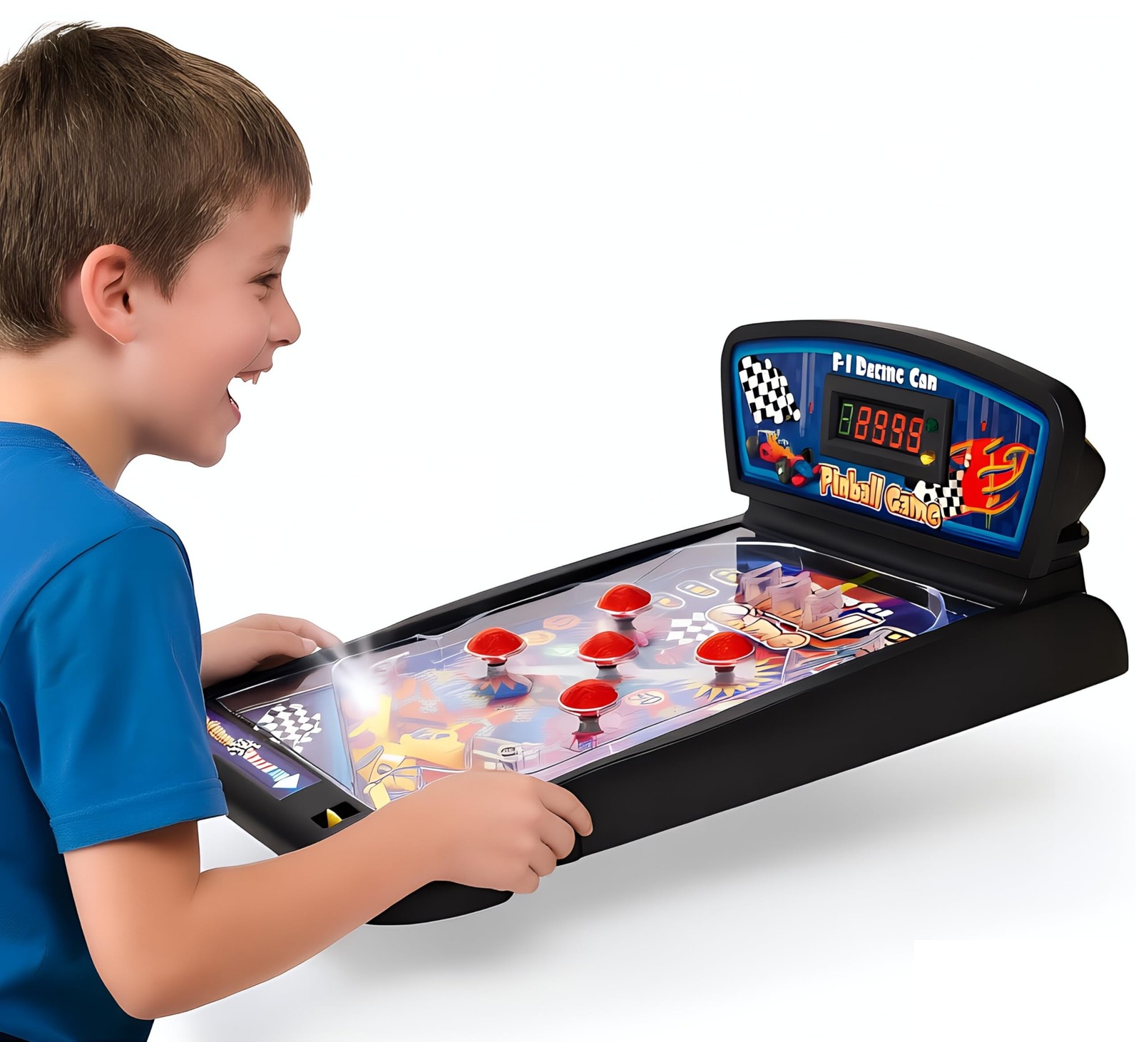 Arcade Pinball Game,Electronic Tabletop Pinball Machine for Kids and Seniors ...