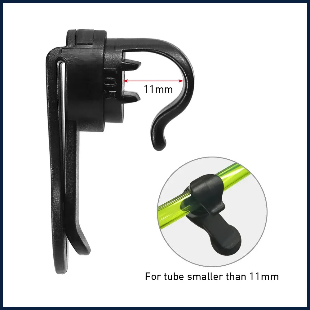 Water Bladder Tube Clip Magnetic Hose Holder Removable Hydration Pack Clamp