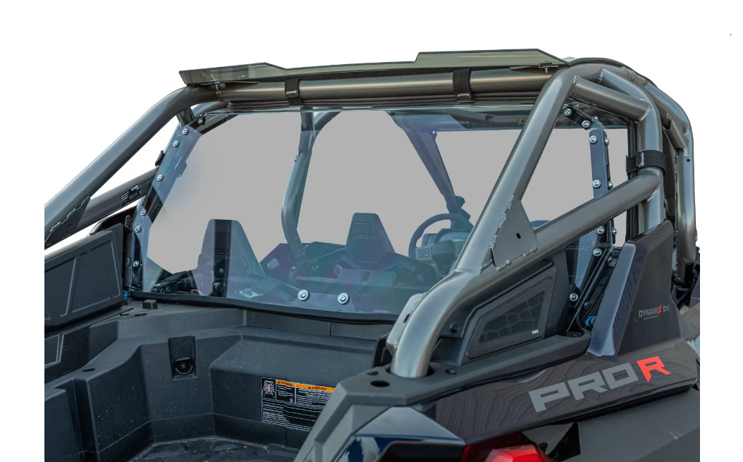SuperATV Rear Light Tint Windshield for Polaris RZR Pro R 4 2022+