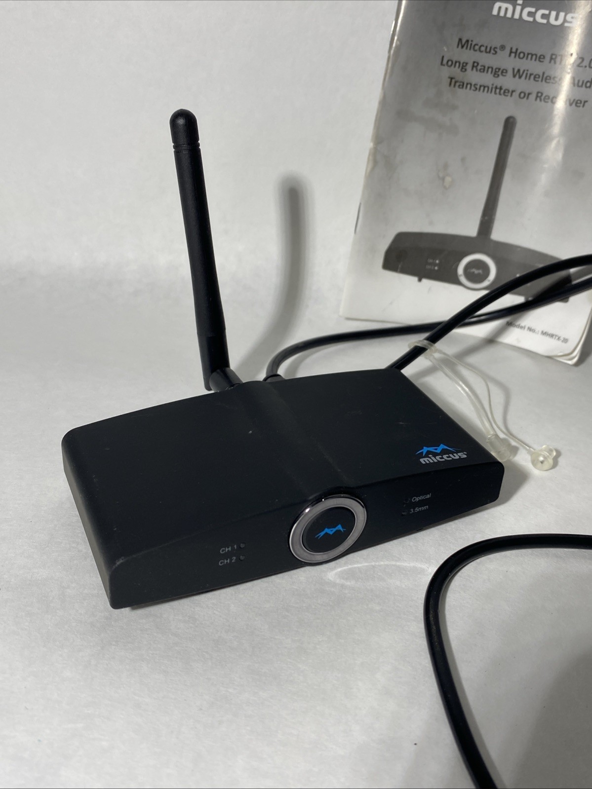 Miccus Home RTX 2.0 Bluetooth Extender Long Range Wireless Audio Transceiver