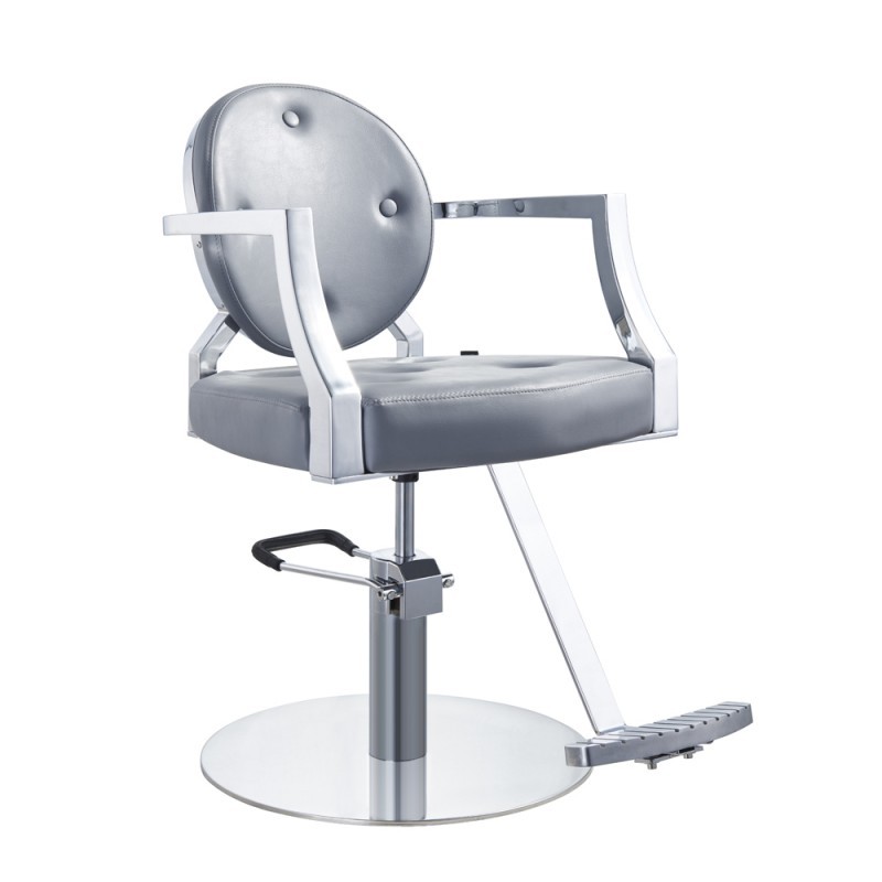 Salon Styling Chair Beauty Hydraulic Salon Chairs - REGENT in Grey