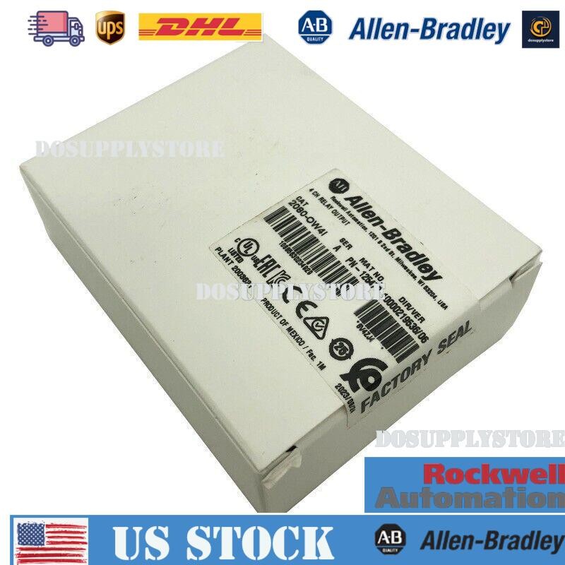 2023 NEW Factory Sealed Allen Bradley 2080-OW4I Micro 800 Relay Output 2080OW4I