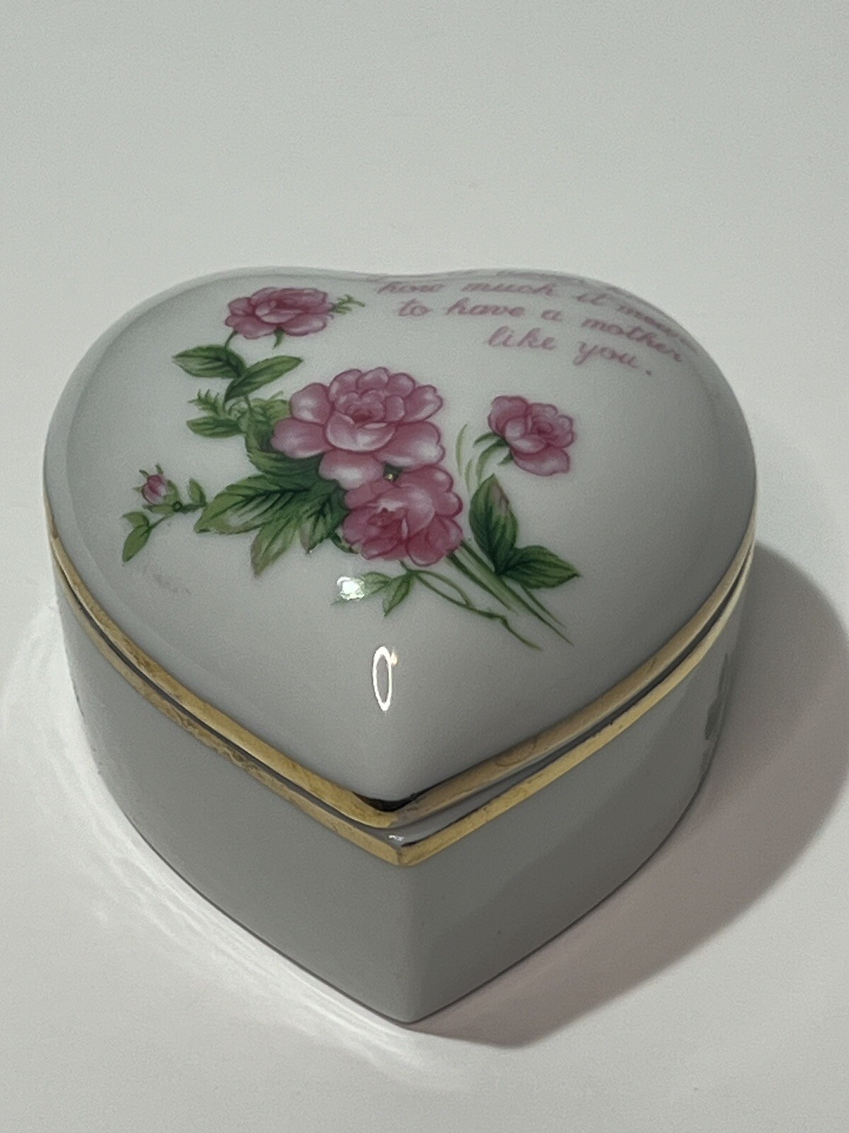 Lefton Trinket Heart Box 02698 You’ll Never Know How Much it Mean…